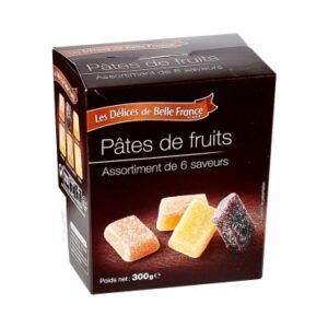 assortiment de pâtes de fruits aux 6 saveurs delices de belle france