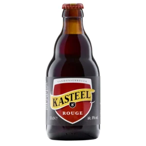 bière aromatisée aux fruits rouges 8% kasteel la bouteille 33cl