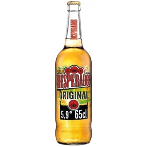 bière aromatisée au spiritueux à base d'agave 5,9% desperados la bouteille 65cl