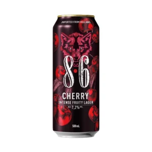 bière cherry 7,2% canette de 50cl
