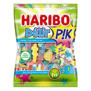 bonbons delir'pik haribo le paquet de 275g