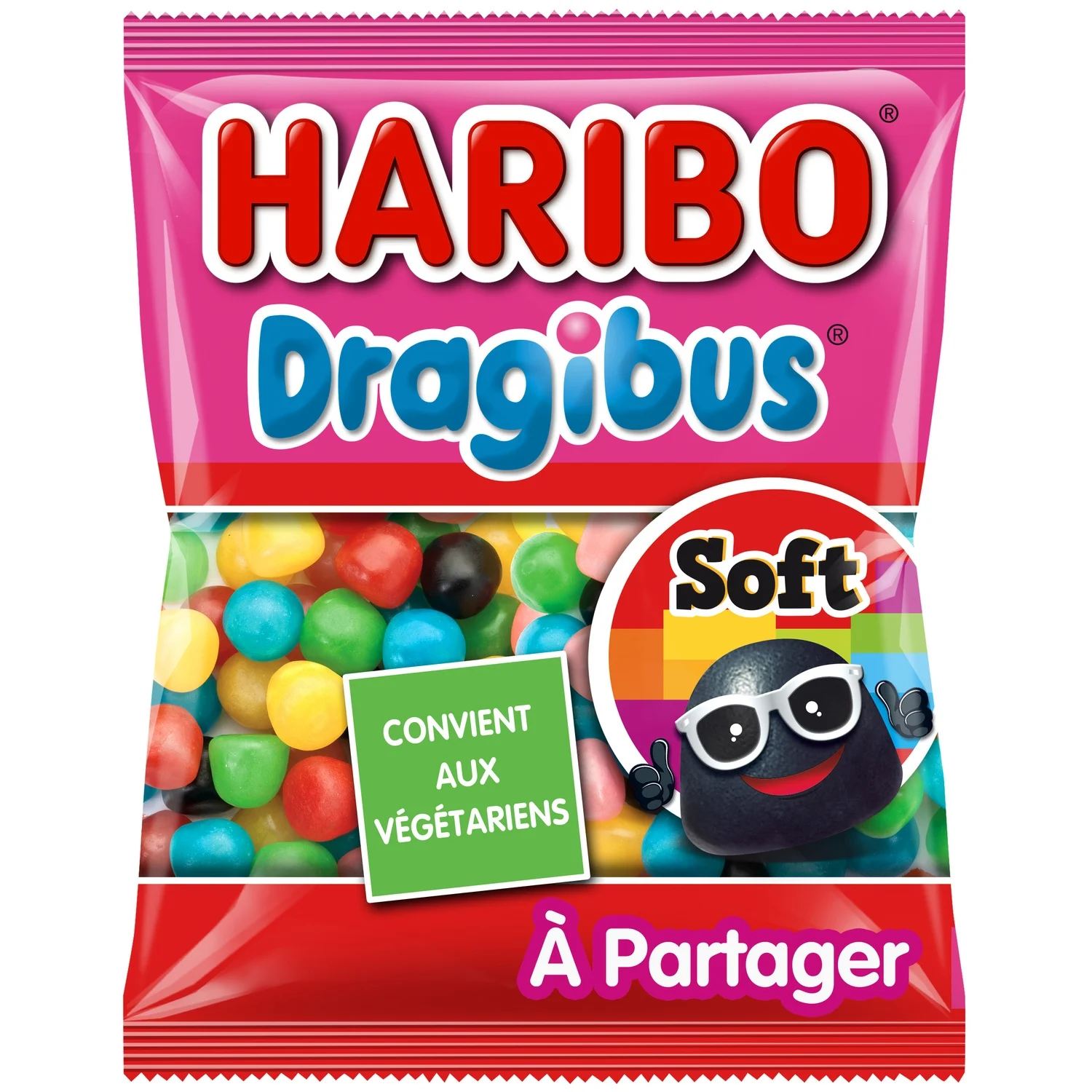 bonbons dragibus soft haribo le paquet de 300g bonbons dragibus soft haribo le paquet de 300g
