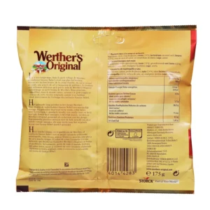 bonbons à la crème werther's le sachet de 175 g