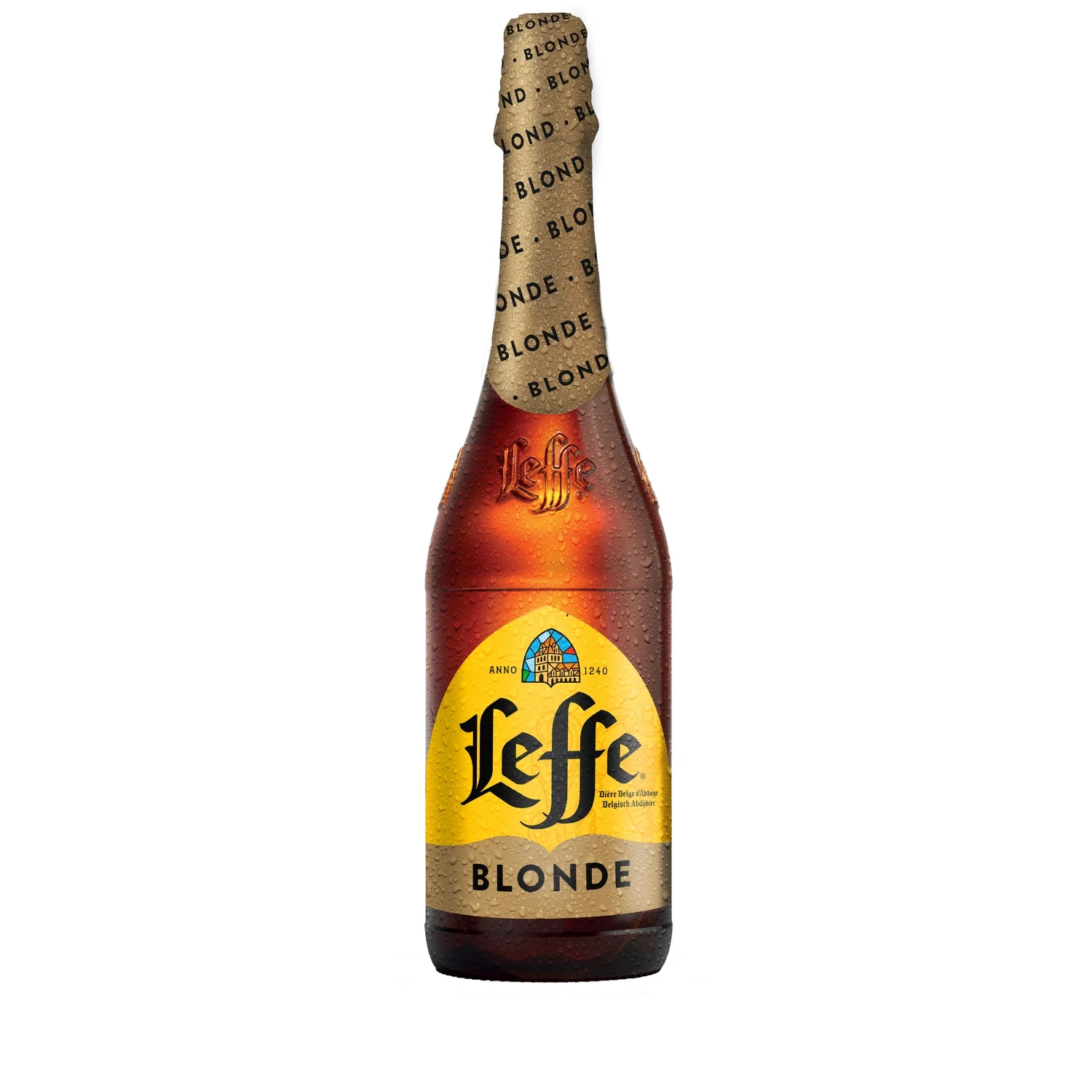 bière blonde d'abbaye 6,6% leffe la bouteille 75cl bière blonde d'abbaye 6,6% leffe la bouteille 75cl