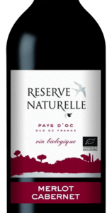 reserve naturelle merlot cabernet 13%vol 75cl
