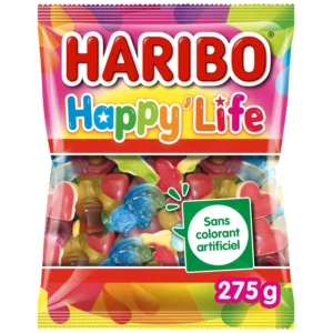 bonbons happy life haribo le paquet de 275g