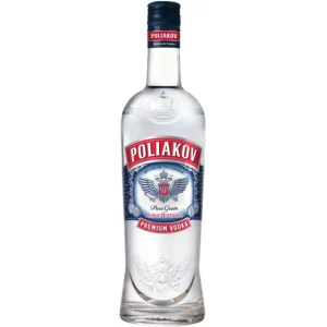 vodka pure grain triple distilled poliakov la bouteille de 70cl