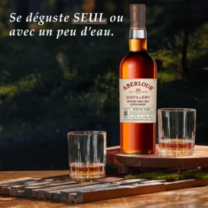whisky single malt scotch white oak aberlour la bouteille de 70cl