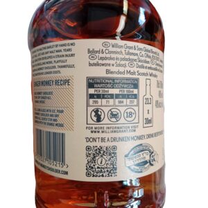 whisky blended malt scotch whisky monkey shoulder la bouteille de 70cl