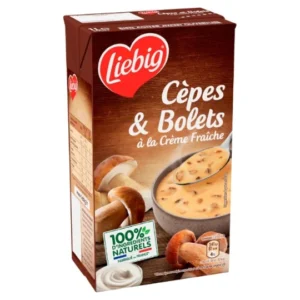 soupe crème de cèpes liebig la brique de 1 l
