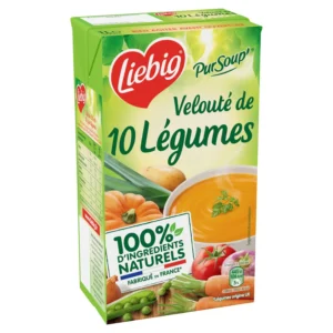 soupe velouté 10 légumes liebig la brique de 1 l