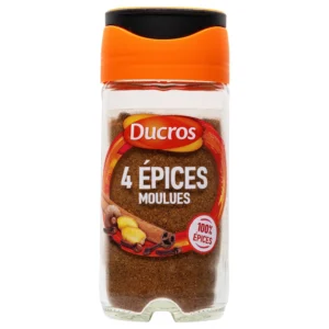 quatre épices moulues ducros le flacon de 37 g