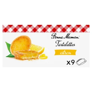 biscuits tartelettes citron bonne maman le paquet de 9 sachets de 125g