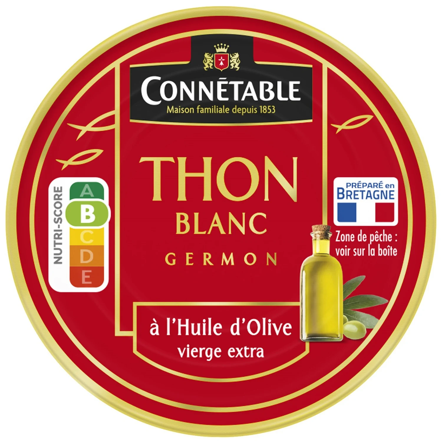 thon blanc huile d'olive connetable la boite de 52 g net égoutté thon blanc huile d'olive connetable la boite de 52 g net égoutté
