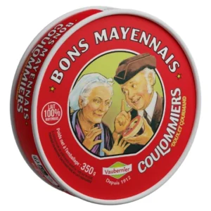 coulommiers au lait pasteurisé bons mayennais : la boite de 350 g