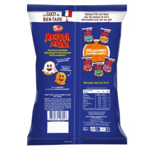 biscuits apéritifs goût cheddar monster munch le sachet de 85g