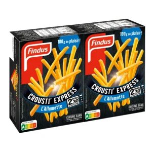 frites crousti express l'allumette findus le paquet de 200g