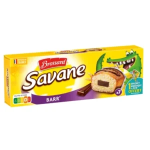 gâteaux barr' chocolat savane le paquet de 210 g