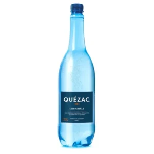 eau minérale naturelle gazeuse quezac : la bouteille de 1,15l