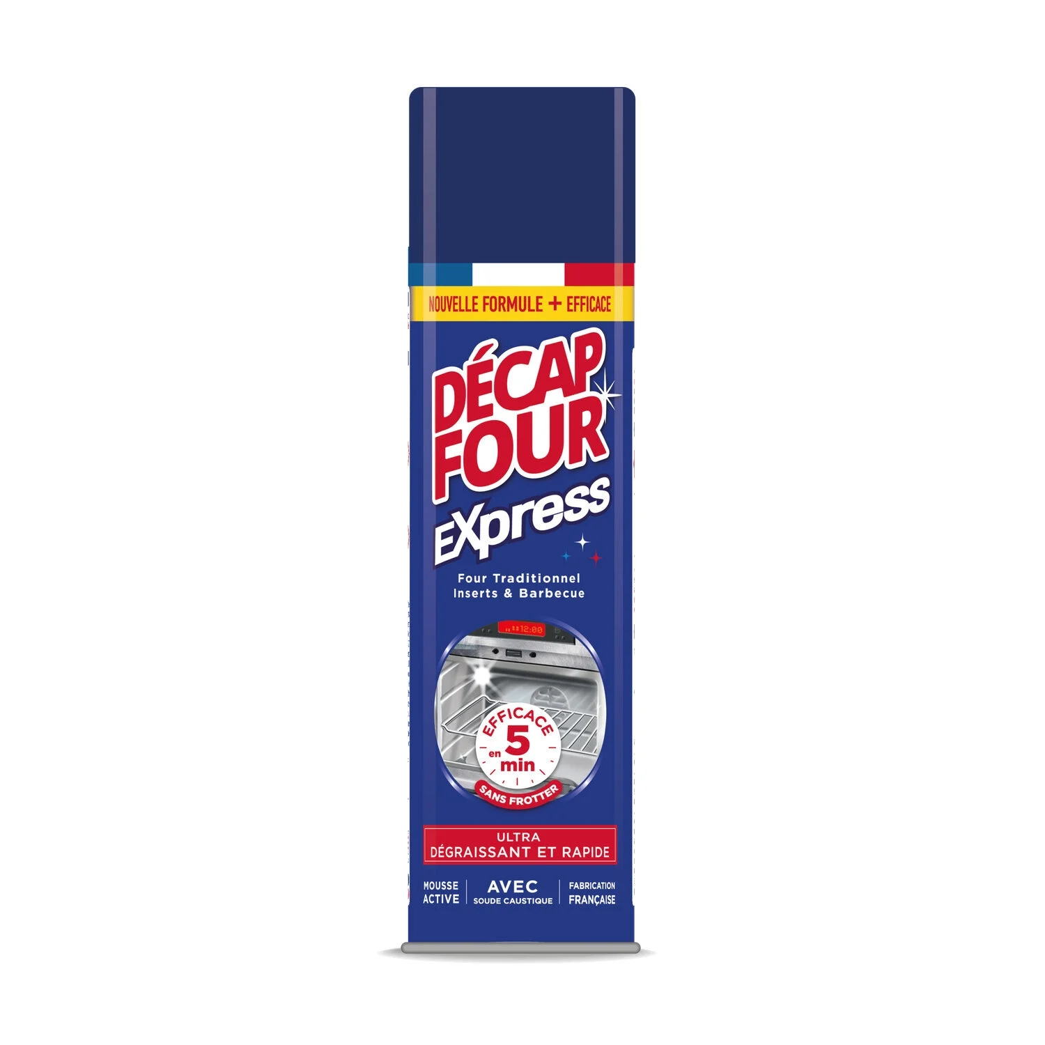 nettoyant aérosol express four graisses brûlées mousse active decap'four la bombe de 500ml nettoyant aérosol express four graisses brûlées mousse active decap'four la bombe de 500ml