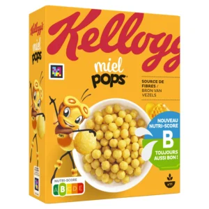 céréales miel pops miel kellogg's le paquet de 300g