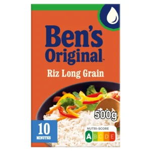 riz long 10 min ben's original la boite de 500g