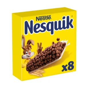 barres céréales nesquik chocolat nestle la boite de 8 barres