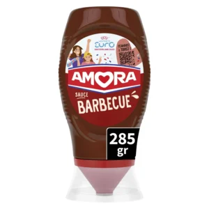 sauce barbecue amora le flacon de 282g