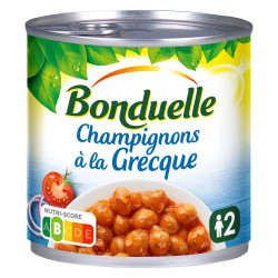 1/2champignon grecque roy bonduelle 400g