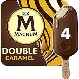 glace double caramel magnum 4 pieces