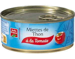 miette de thon tomates 160g belle france