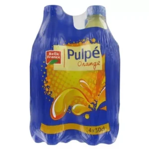 soda pulpé orange 4x50cl belle france