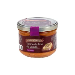 terrine foie de volaille aux raisins 180g les dÉlices de belle france