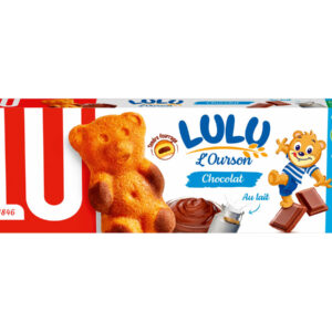 gâteaux moelleux chocolat lulu l'ourson 05 pochons 150g