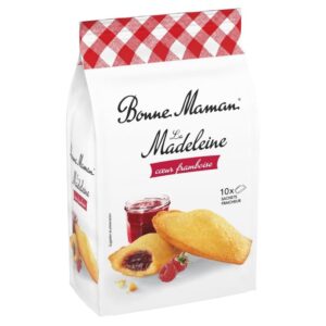 bonne maman la madeleine coeur framboise 300g de pur plaisir gourmand !