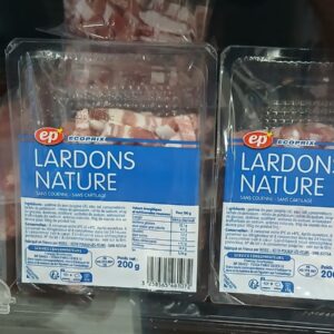lardons nature 200g ep, – ecoprix