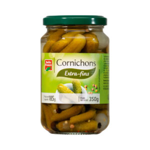 cornichons extra fins 350g belle france
