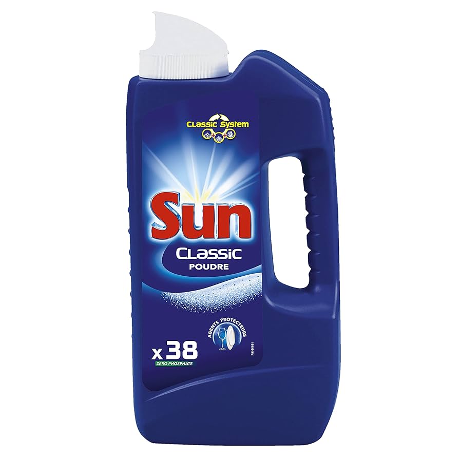 poudre lave vaisselle classic sun le bidon de 1.235kg poudre lave vaisselle classic sun le bidon de 1.235kg