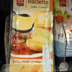 raclette en tranches sans croÛte 400g – belle france