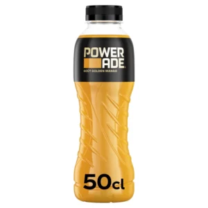 boisson Énergétique goût golden mango powerade la bouteille de 50cl
