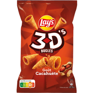 lay's 3d goût cacahuète | lay's | chip's lay's 150g