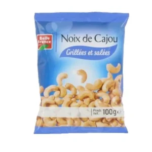 noix de cajou grillée salée 100g belle france