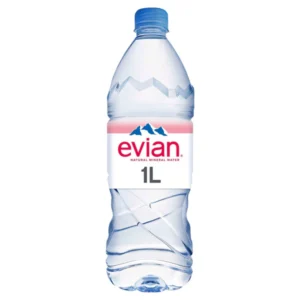 eau minérale plate naturelle evian en bouteille 1 l