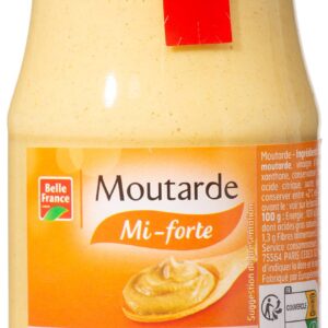belle france moutarde mi forte 350g