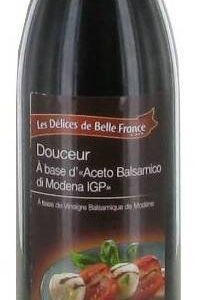 les délices de belle france douceur à base de vinaigre balsamique de modène aceto balsamico di modena 25cl