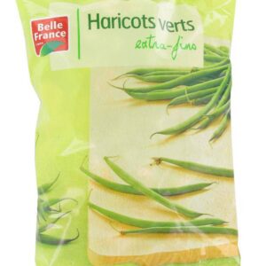 belle france haricots verts extra fins 1kg surgelée