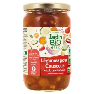 légume pour couscous bio, jardin bio (660 g)