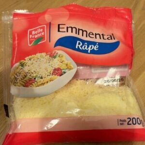 emmental rapé – belle france – 200 g