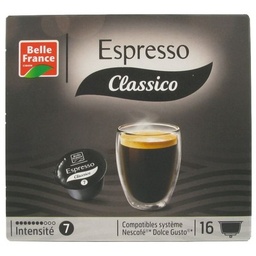 espresso classico 16 capsules belle france