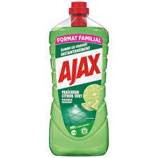 ajax nettoyant toutes surfaces citron vert 1,50 l